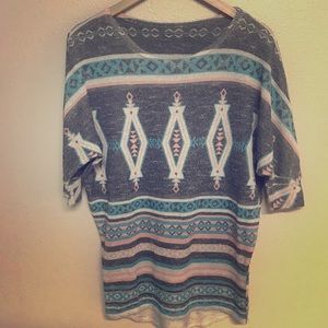 Aztec Design Blouse